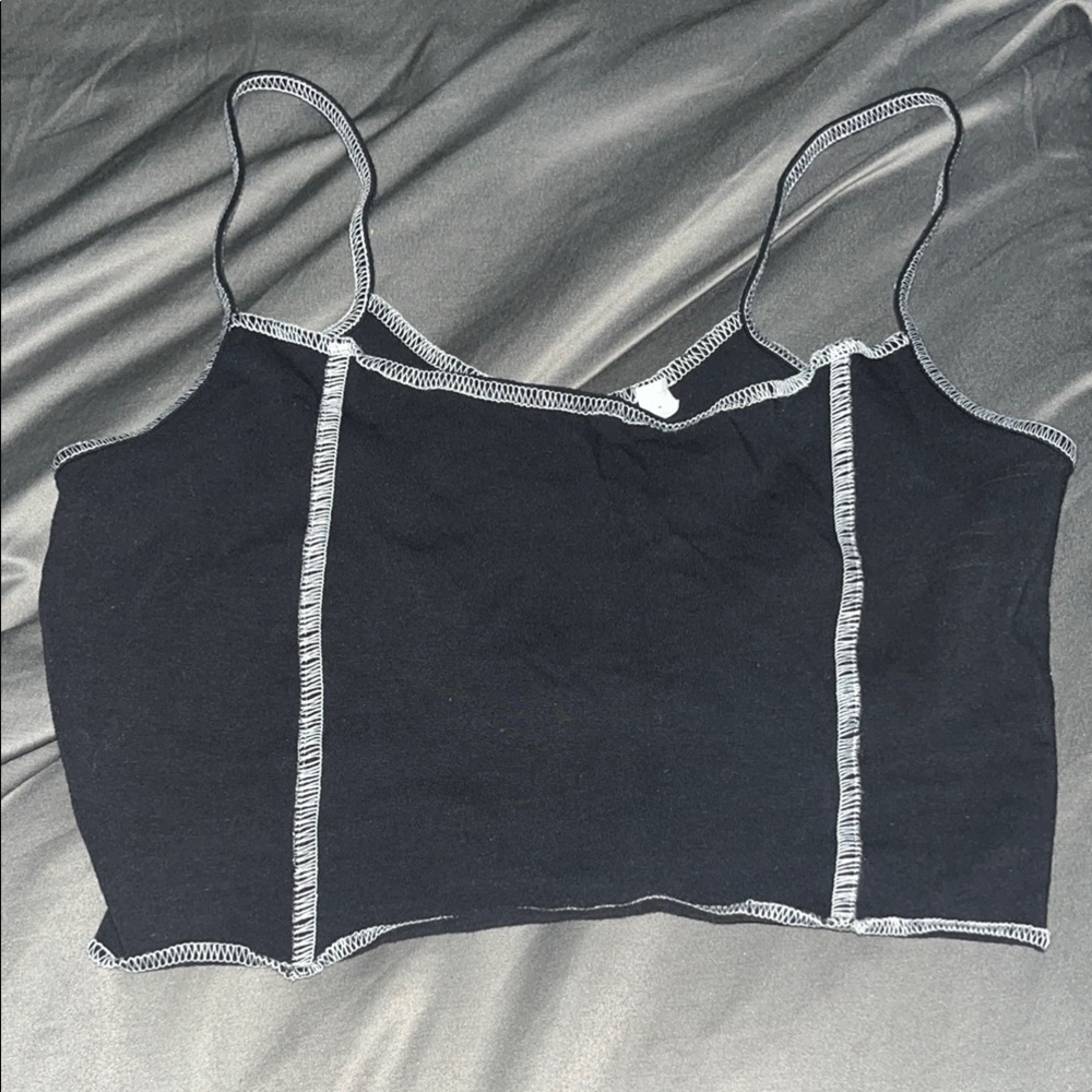 Black Spaghetti Strap Top